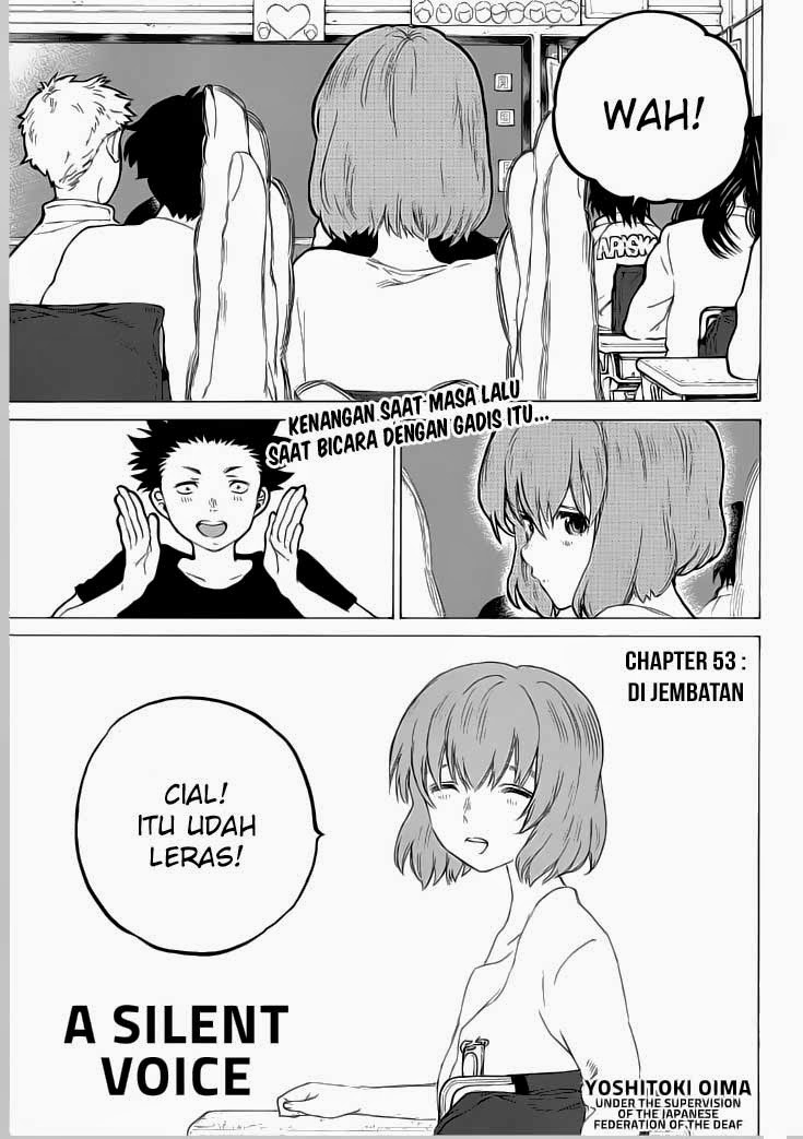 Koe no Katachi Chapter 53 Gambar 5