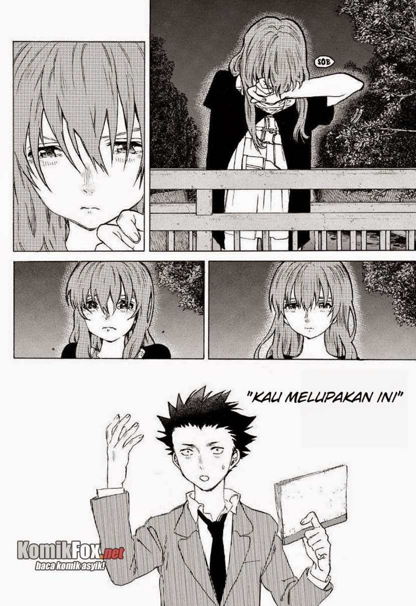 Koe no Katachi Chapter 52 Gambar 9