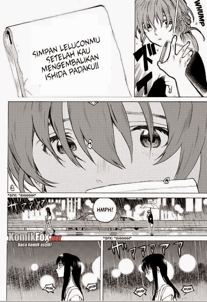 Koe no Katachi Chapter 50 Gambar 17