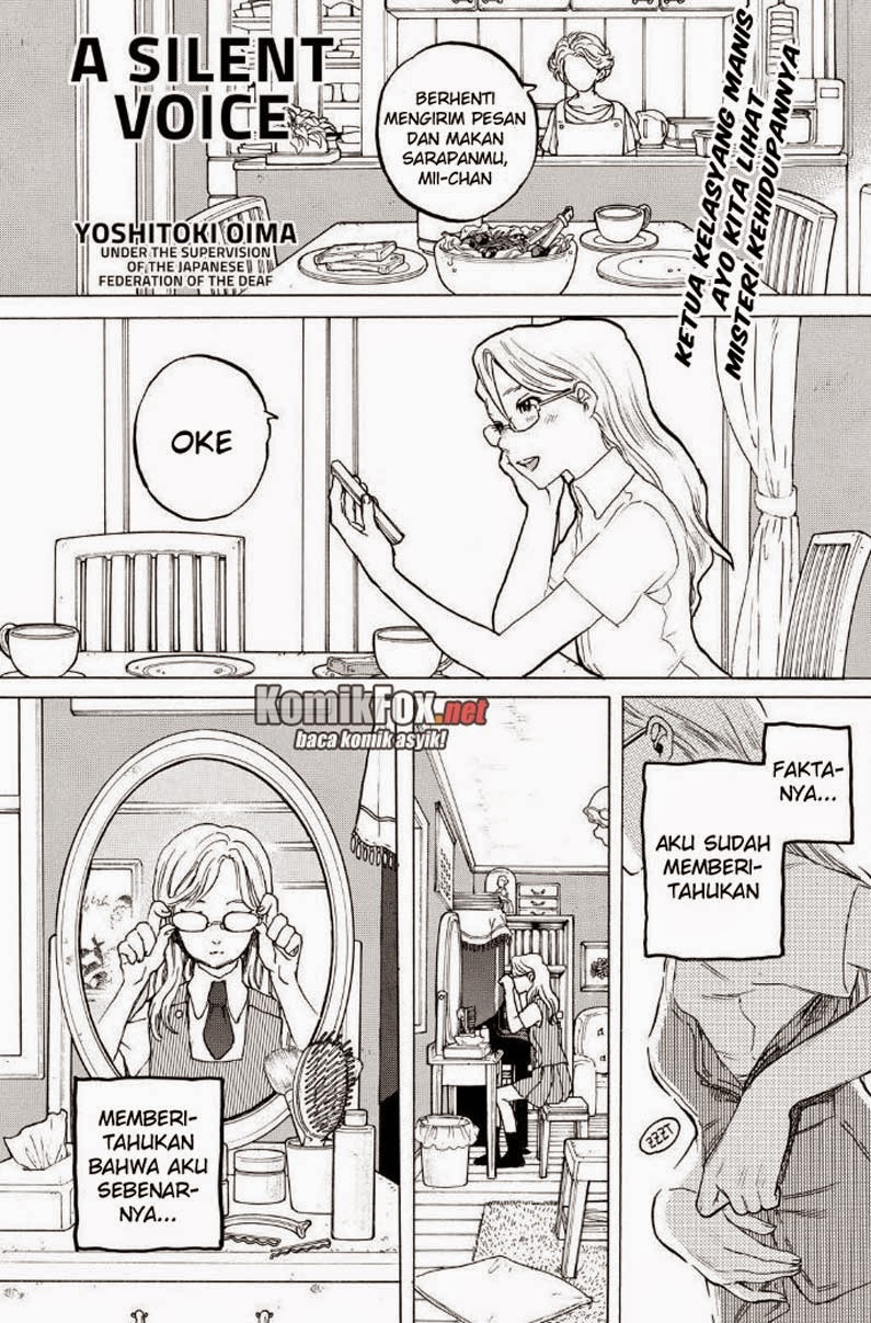 Baca Koe no Katachi Chapter 48 Gambar 2