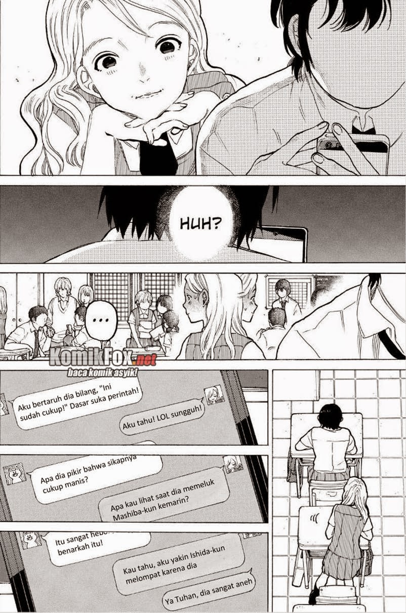 Koe no Katachi Chapter 48 Gambar 7