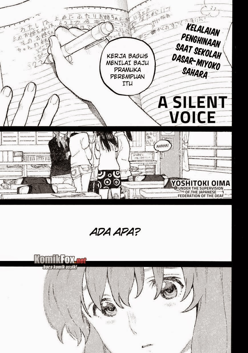 Baca Koe no Katachi Chapter 47 Gambar 2