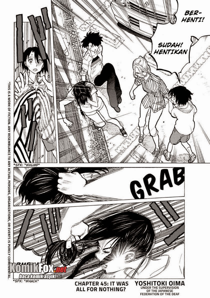 Koe no Katachi Chapter 45 Gambar 3