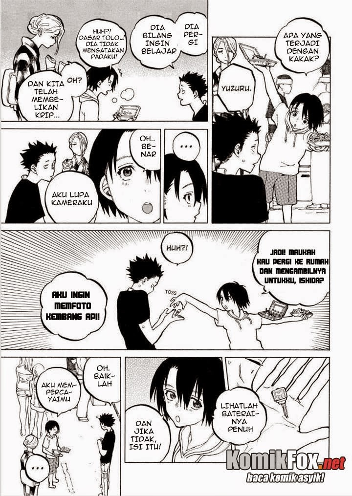 Koe no Katachi Chapter 42 Gambar 8