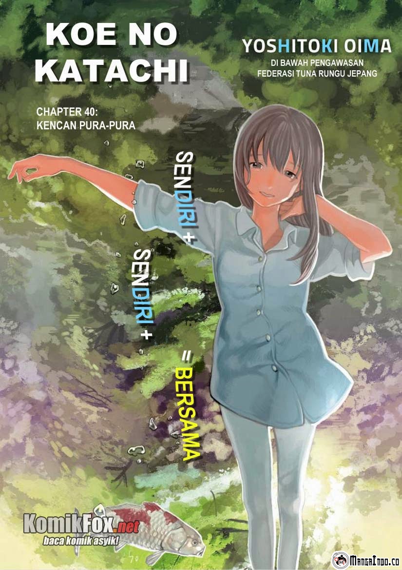 Baca Koe no Katachi Chapter 40 Gambar 2
