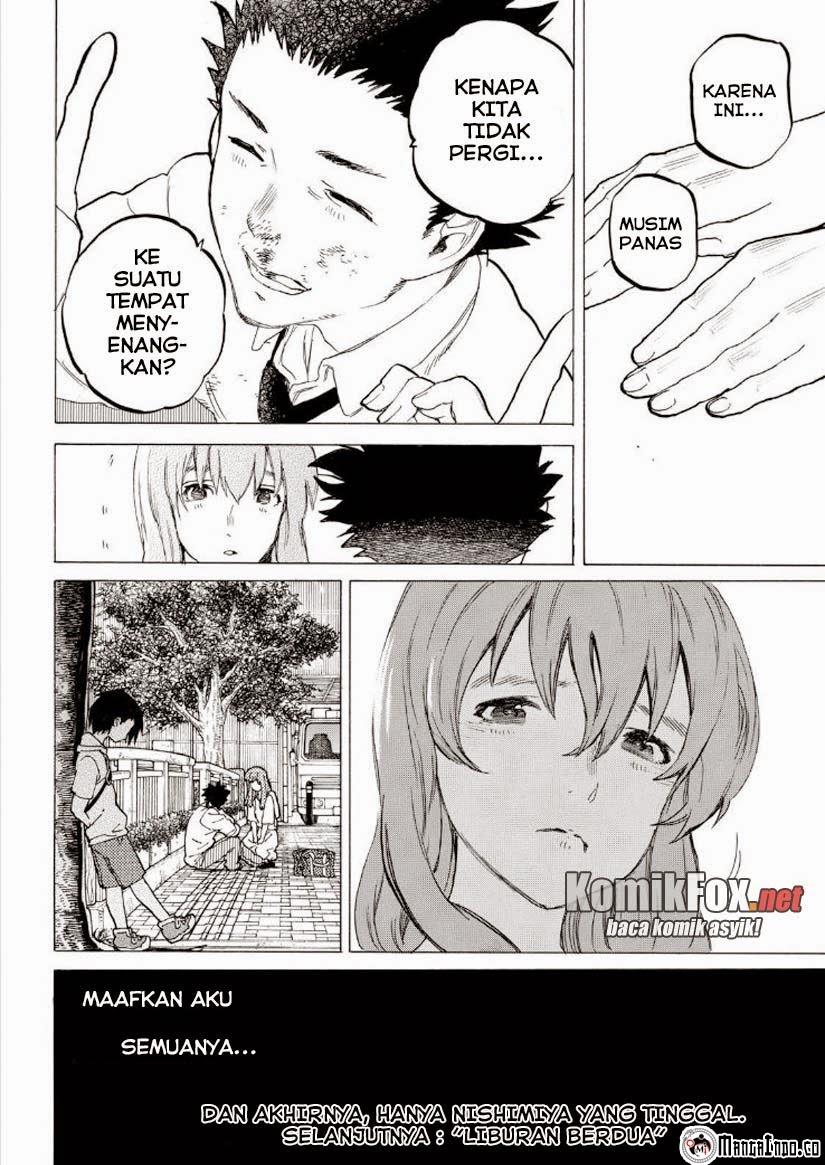 Koe no Katachi Chapter 39 Gambar 19