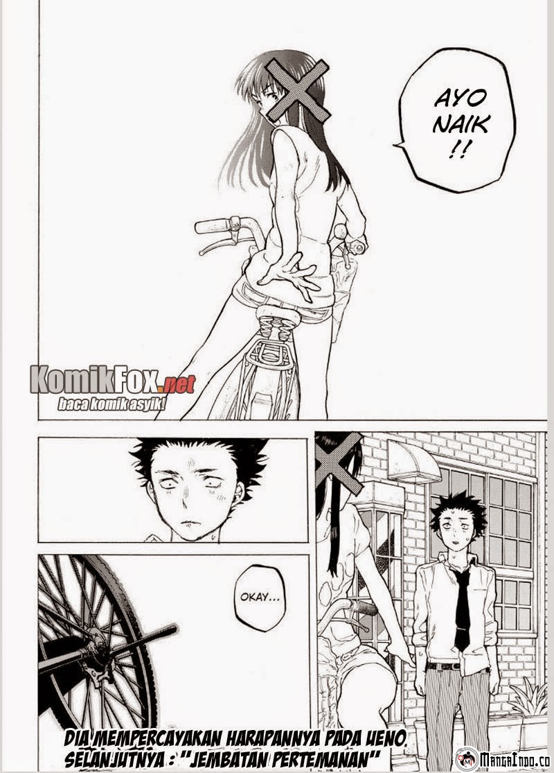 Koe no Katachi Chapter 38 Gambar 19
