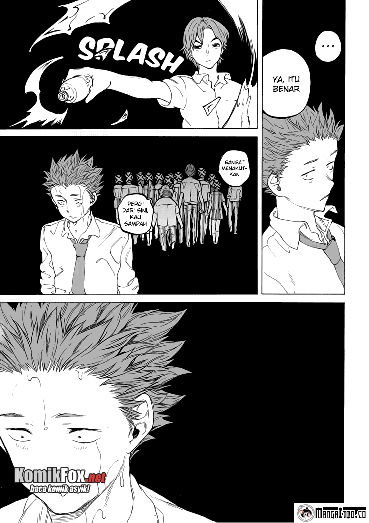 Koe no Katachi Chapter 37 Gambar 16