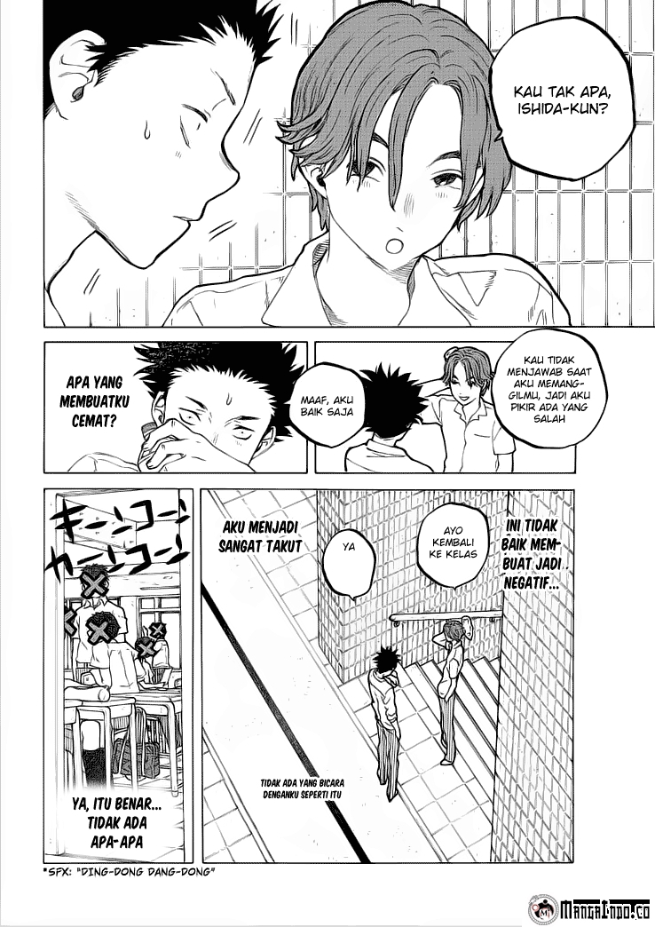 Koe no Katachi Chapter 37 Gambar 17