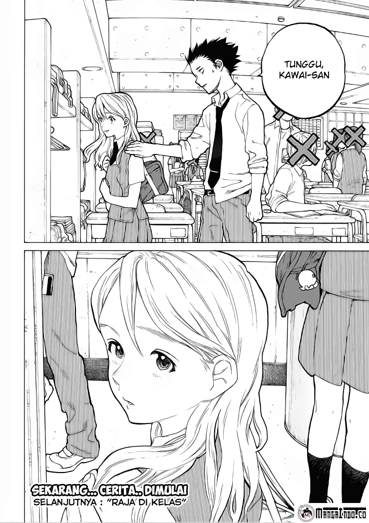 Koe no Katachi Chapter 37 Gambar 19