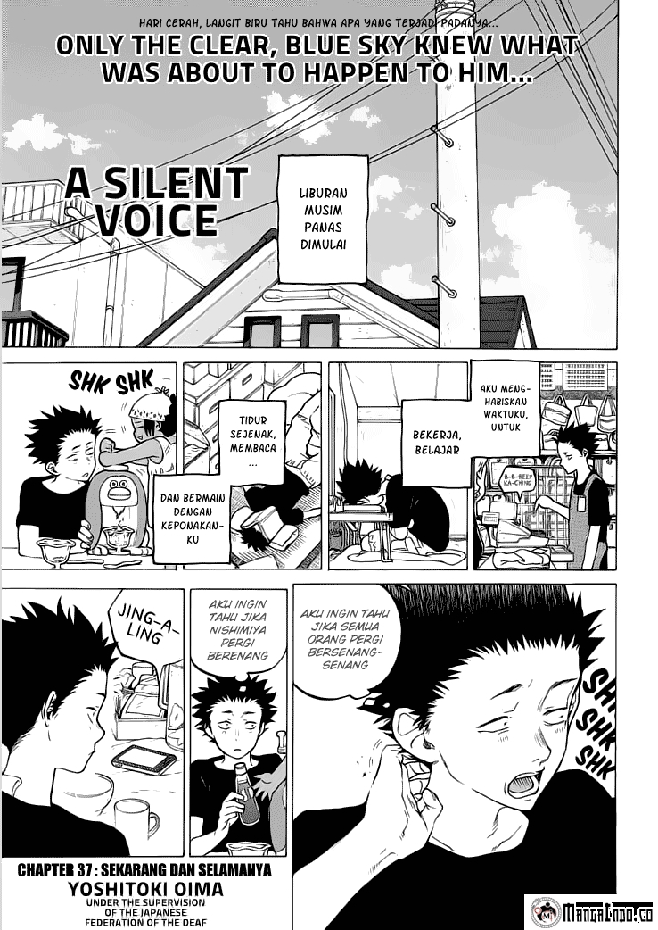 Baca Koe no Katachi Chapter 37 Gambar 2