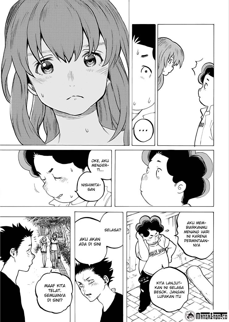Koe no Katachi Chapter 36 Gambar 17