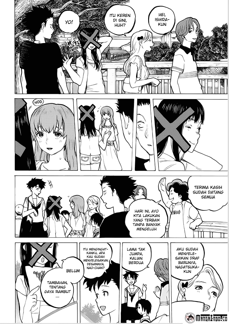 Koe no Katachi Chapter 36 Gambar 18