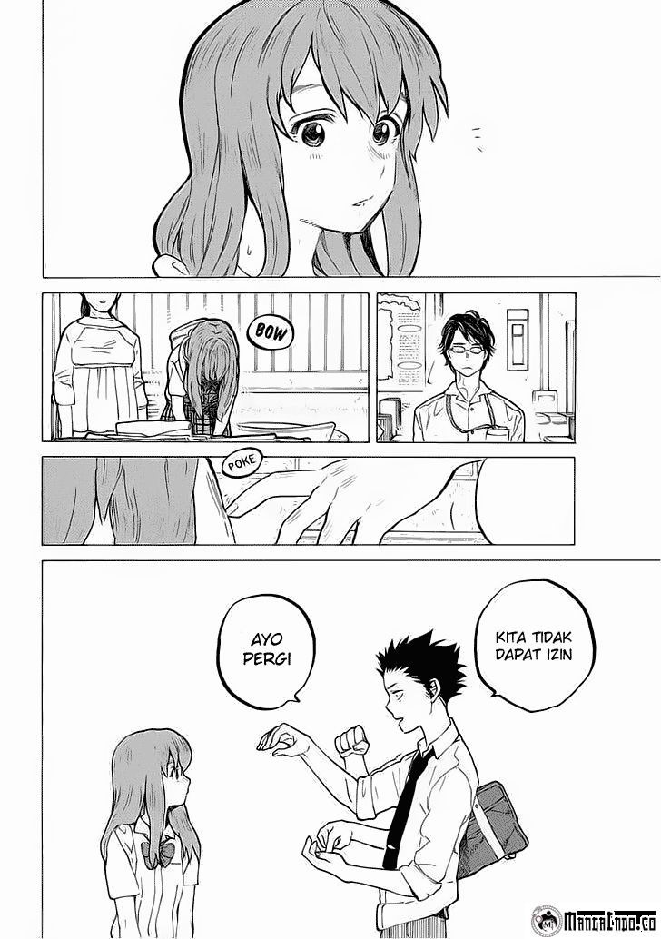 Koe no Katachi Chapter 35 Gambar 15
