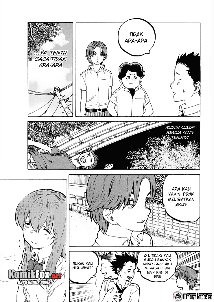 Koe no Katachi Chapter 34 Gambar 12