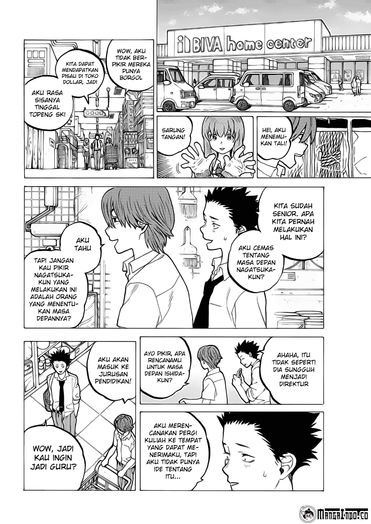 Koe no Katachi Chapter 34 Gambar 13