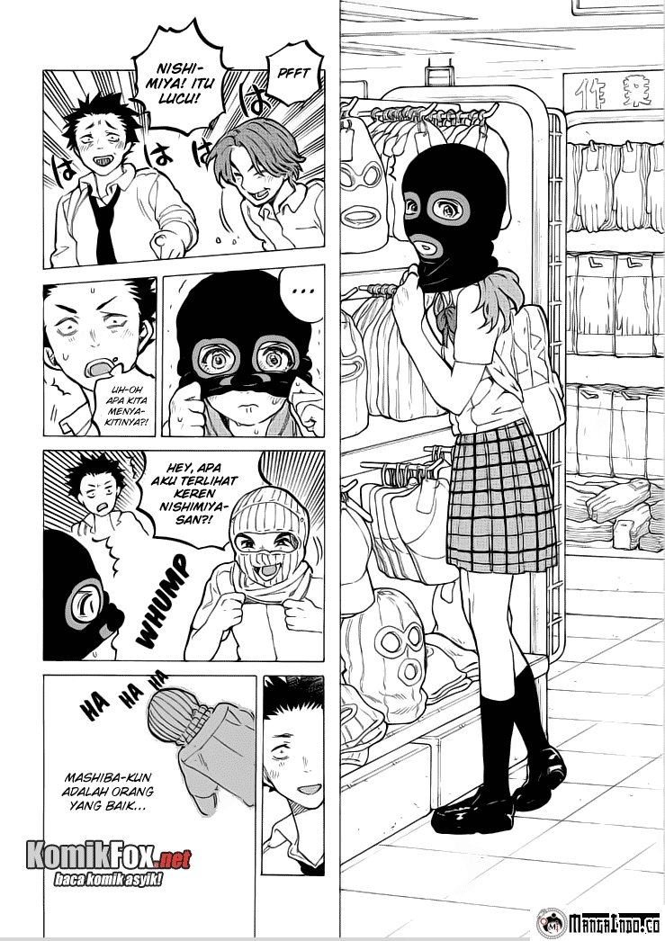 Koe no Katachi Chapter 34 Gambar 14