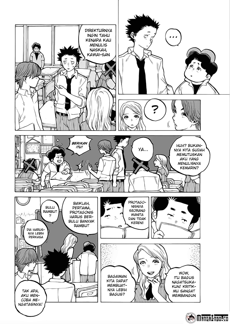 Koe no Katachi Chapter 34 Gambar 3