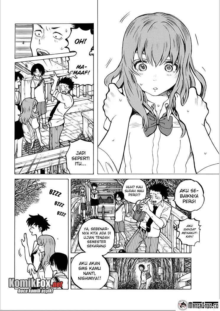 Koe no Katachi Chapter 34 Gambar 7