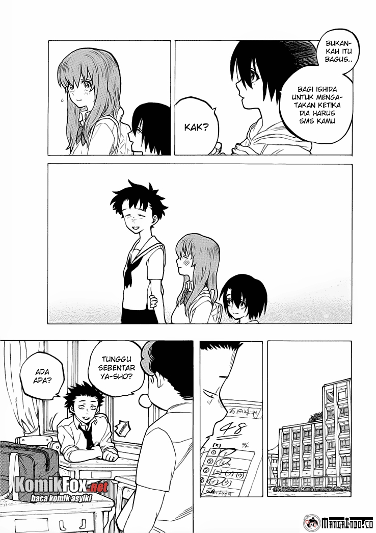 Koe no Katachi Chapter 34 Gambar 8