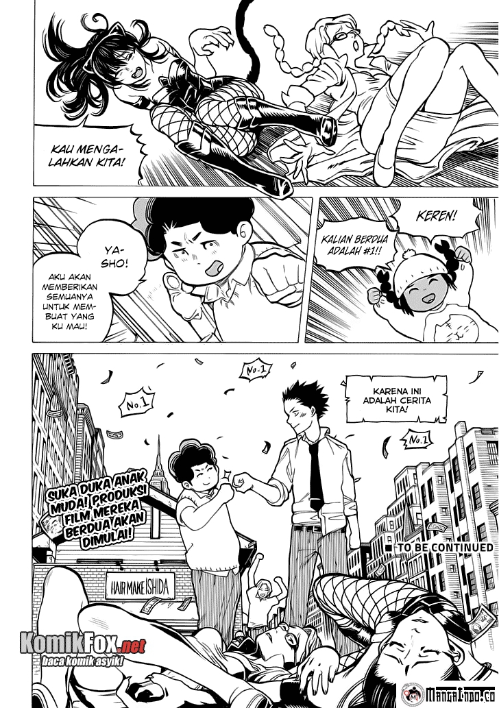 Koe no Katachi Chapter 33 Gambar 23