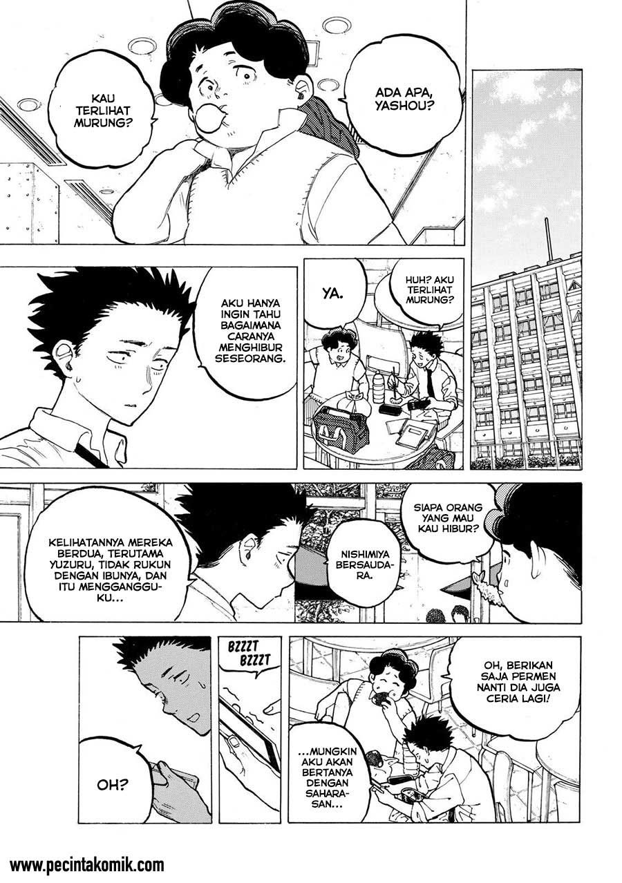 Koe no Katachi Chapter 32 Gambar 14