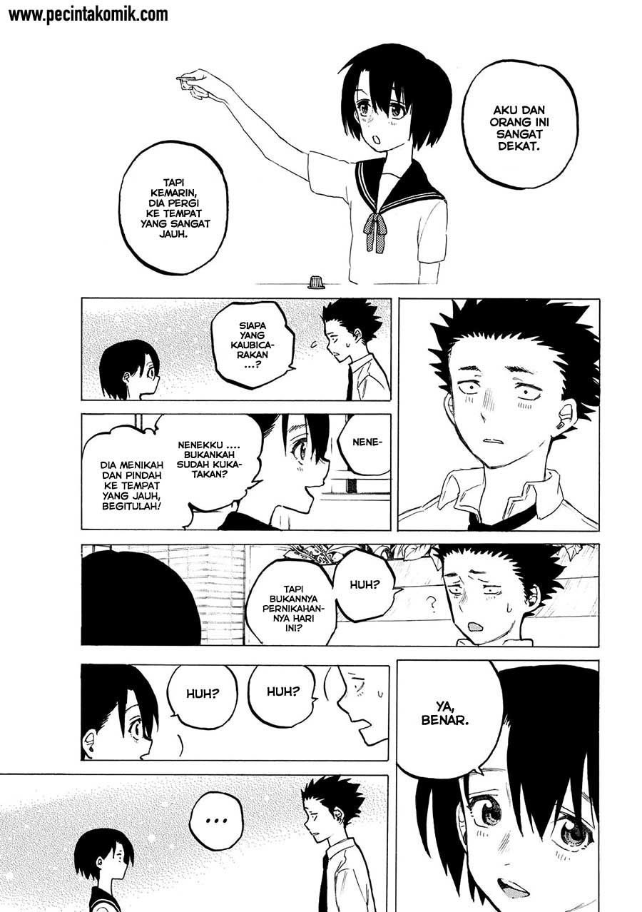 Koe no Katachi Chapter 30 Gambar 14