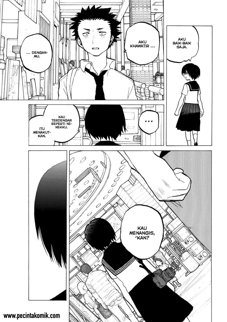 Koe no Katachi Chapter 30 Gambar 18