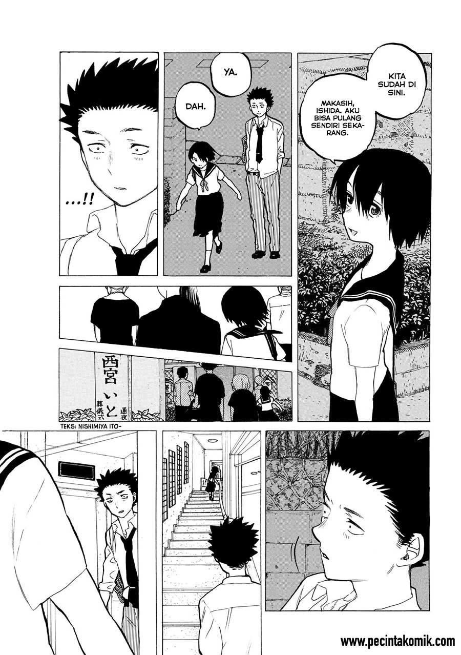 Koe no Katachi Chapter 30 Gambar 22