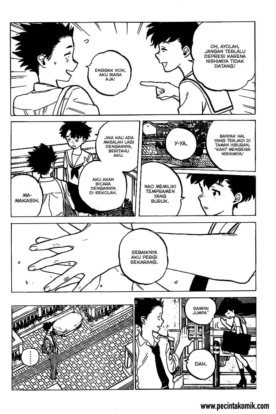Koe no Katachi Chapter 29 Gambar 19