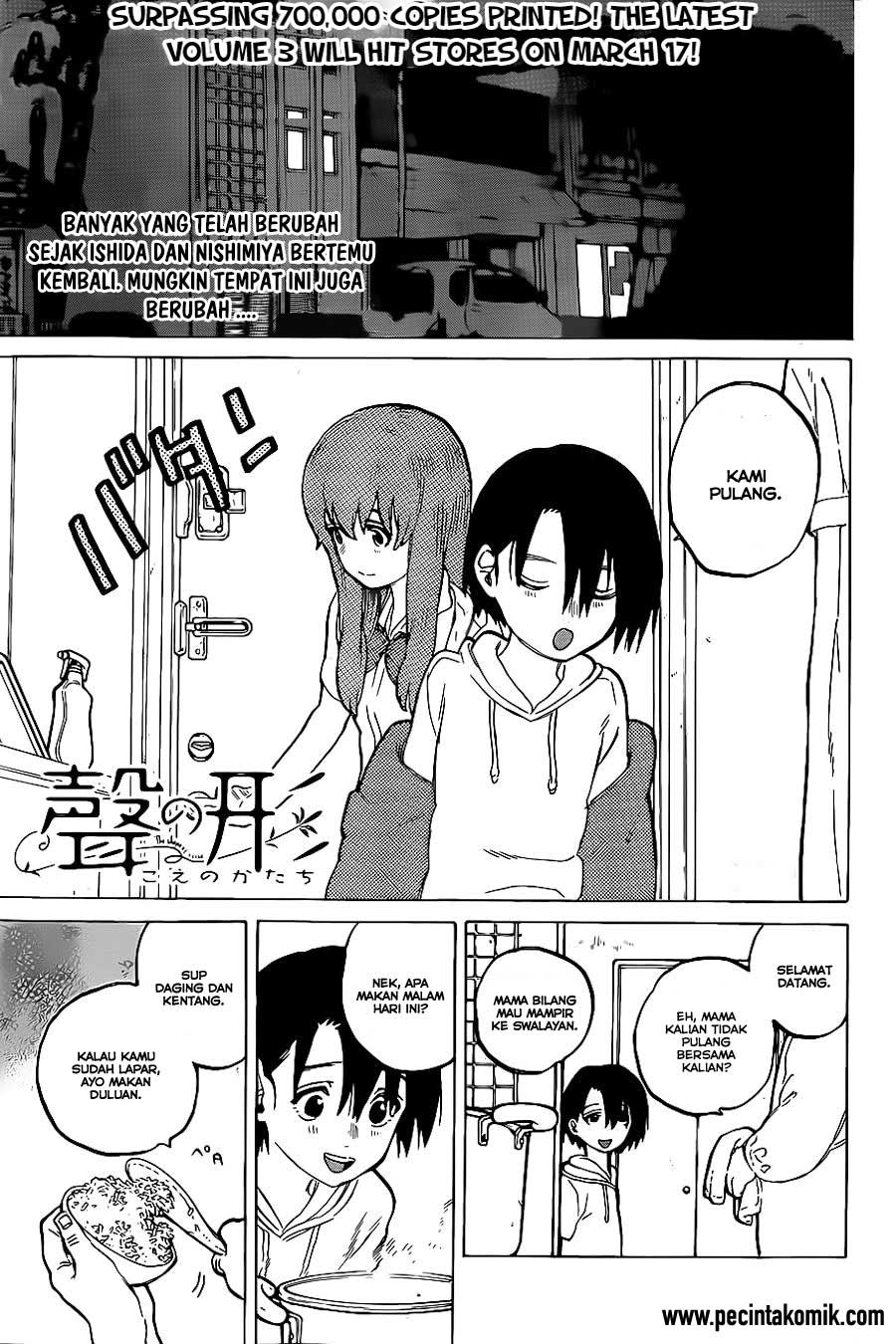 Baca Koe no Katachi Chapter 29 Gambar 2