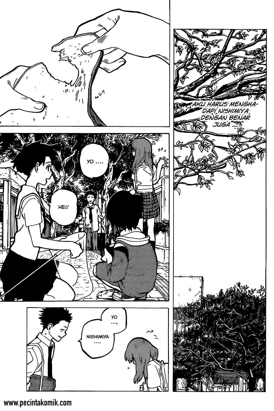 Koe no Katachi Chapter 28 Gambar 12