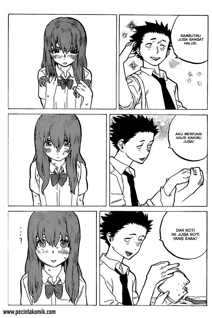 Koe no Katachi Chapter 28 Gambar 14