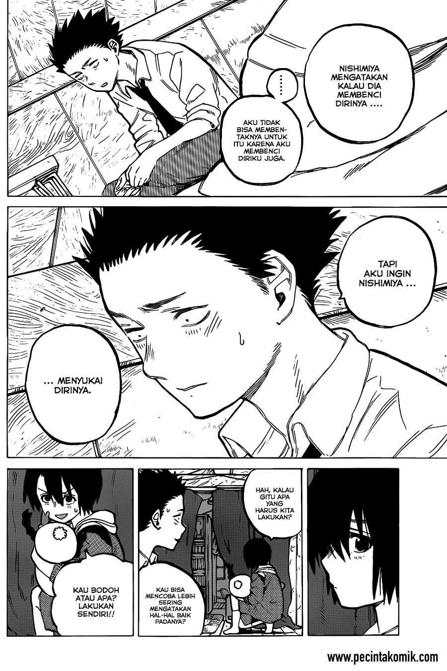 Koe no Katachi Chapter 28 Gambar 9