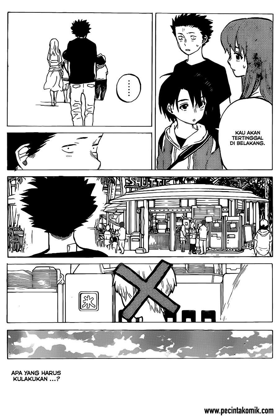 Koe no Katachi Chapter 27 Gambar 10