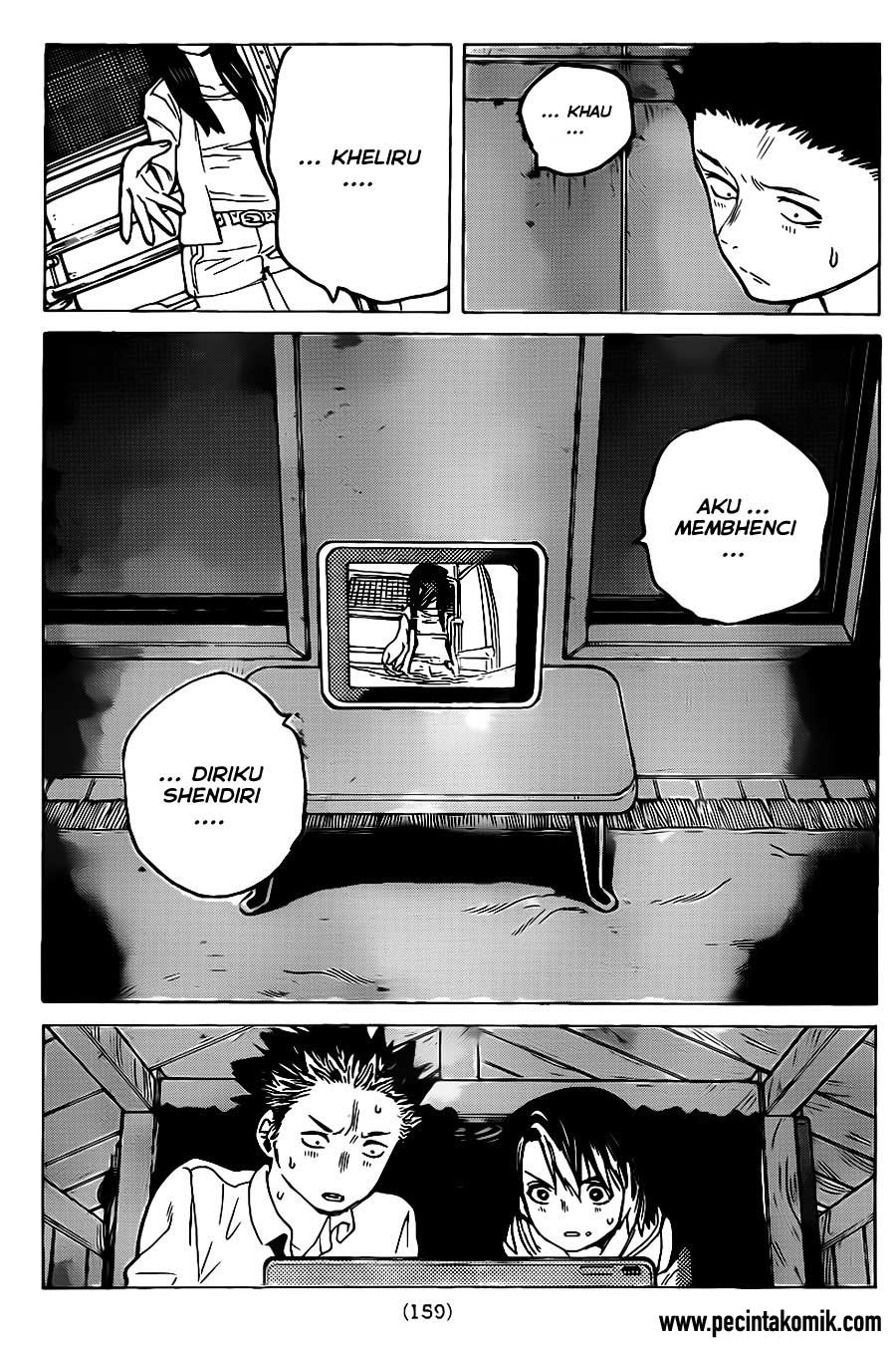 Koe no Katachi Chapter 27 Gambar 20