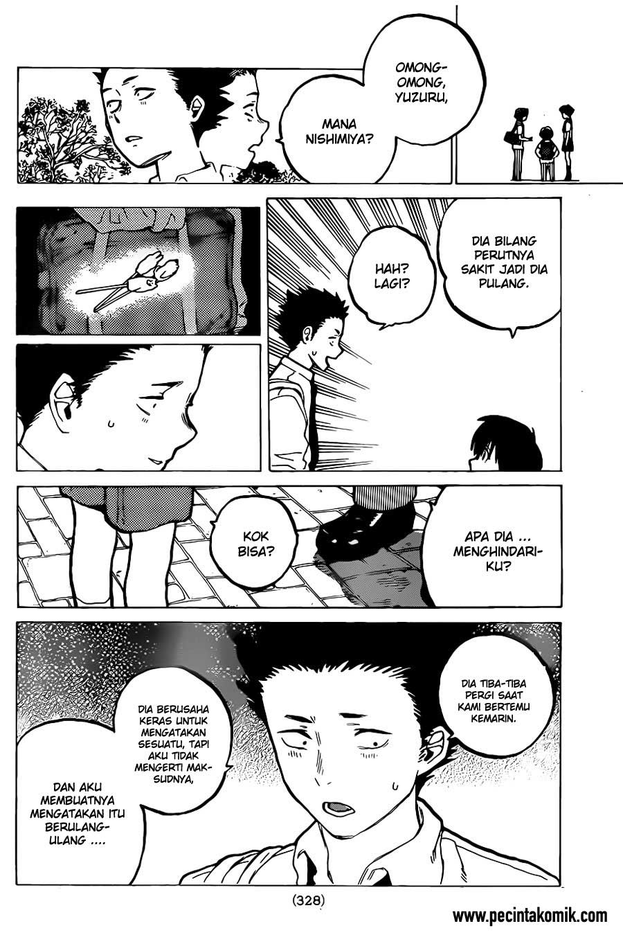 Koe no Katachi Chapter 24 Gambar 17