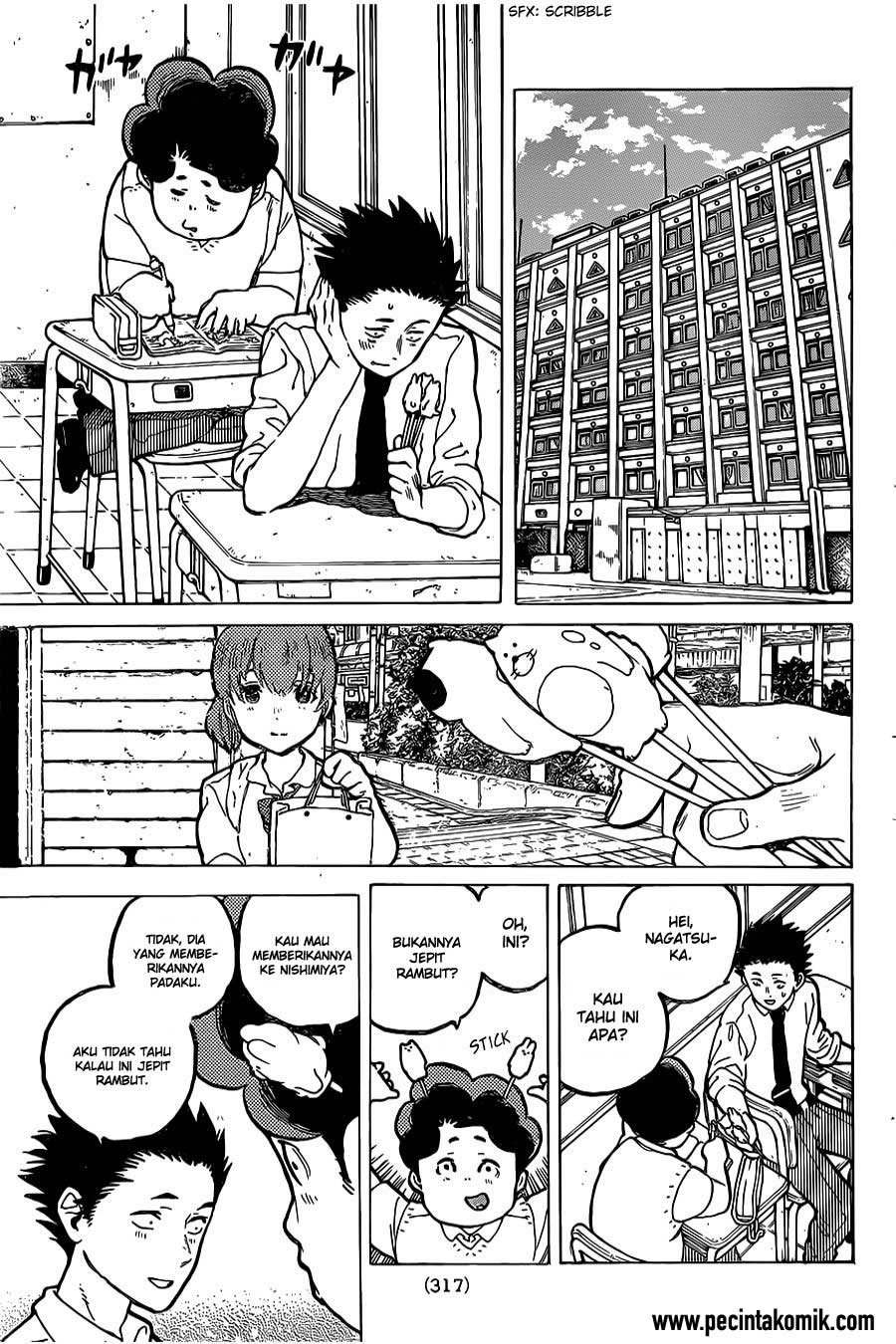 Koe no Katachi Chapter 24 Gambar 6
