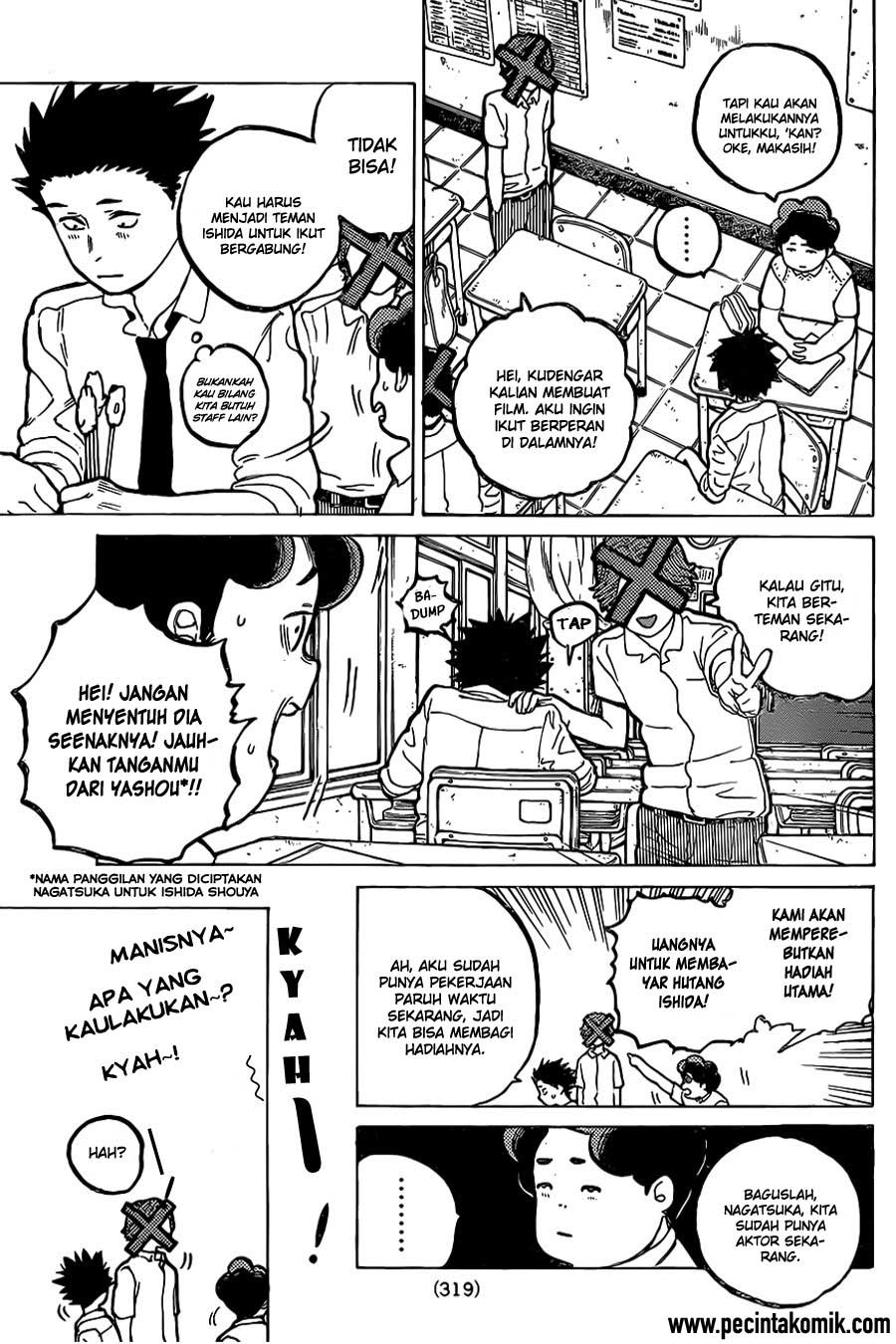 Koe no Katachi Chapter 24 Gambar 8