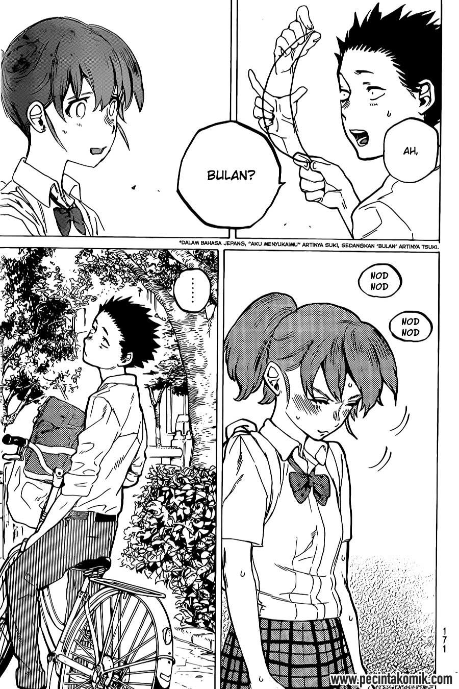 Koe no Katachi Chapter 23 Gambar 19