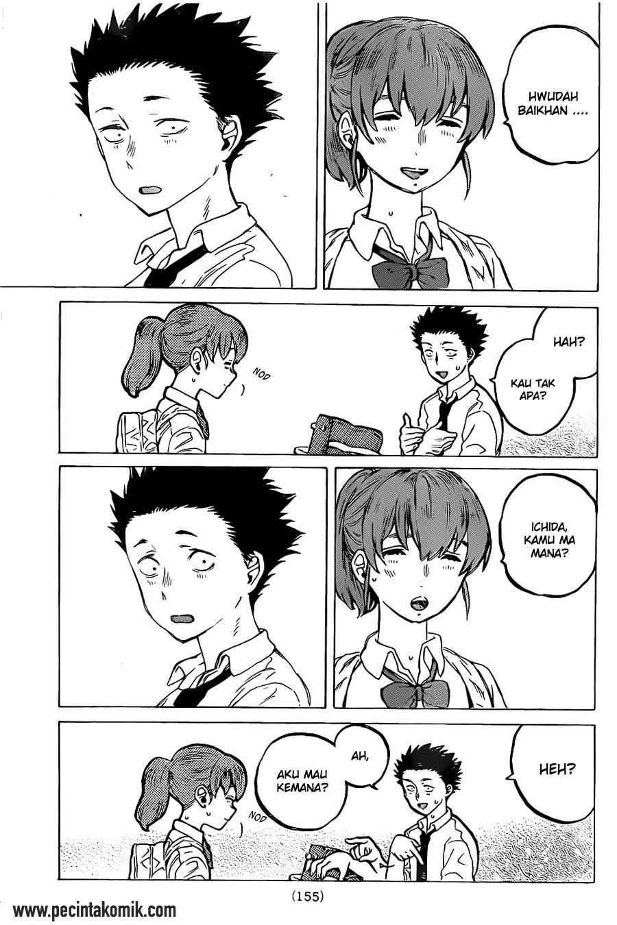 Koe no Katachi Chapter 23 Gambar 4
