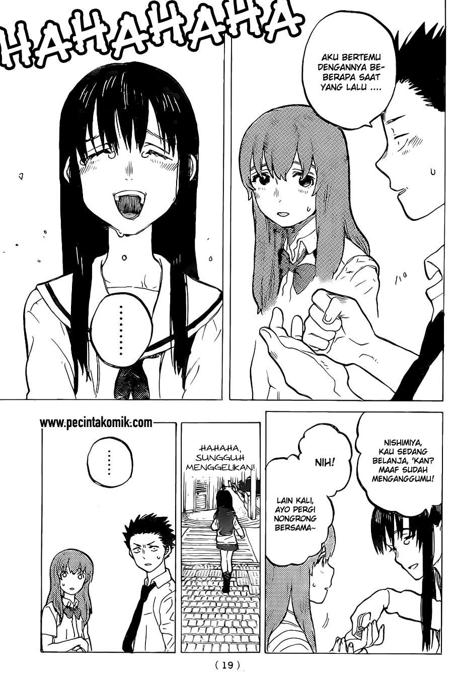 Koe no Katachi Chapter 21 Gambar 11