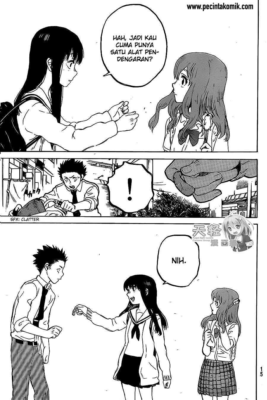 Koe no Katachi Chapter 21 Gambar 7