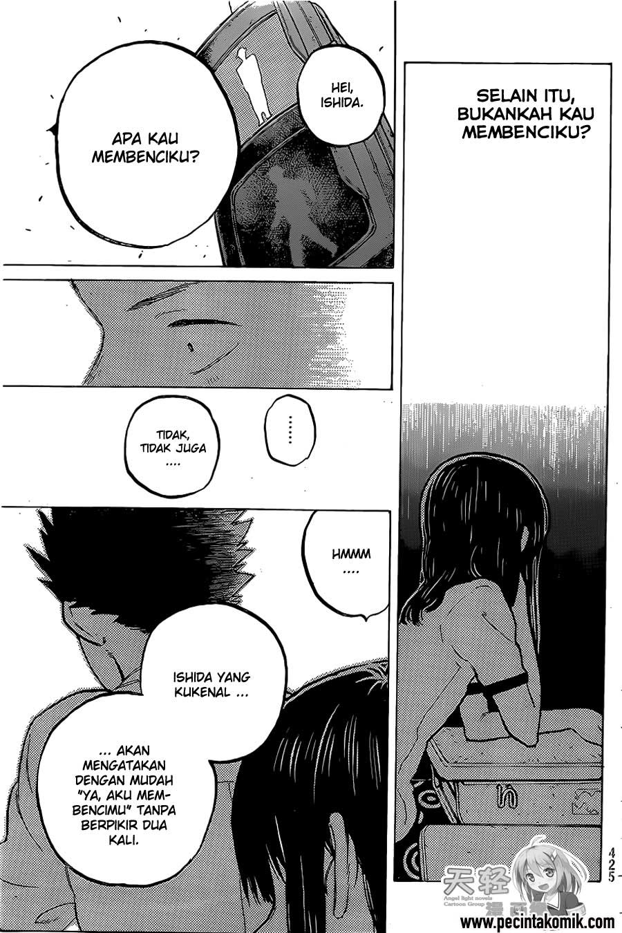 Koe no Katachi Chapter 20 Gambar 18