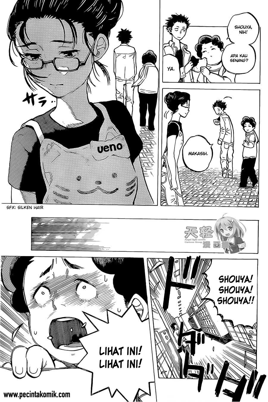Koe no Katachi Chapter 19 Gambar 20