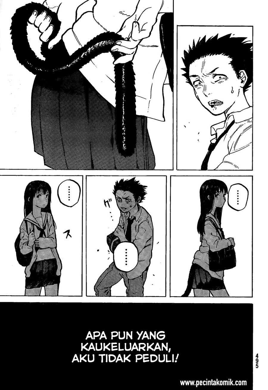 Koe no Katachi Chapter 18 Gambar 20