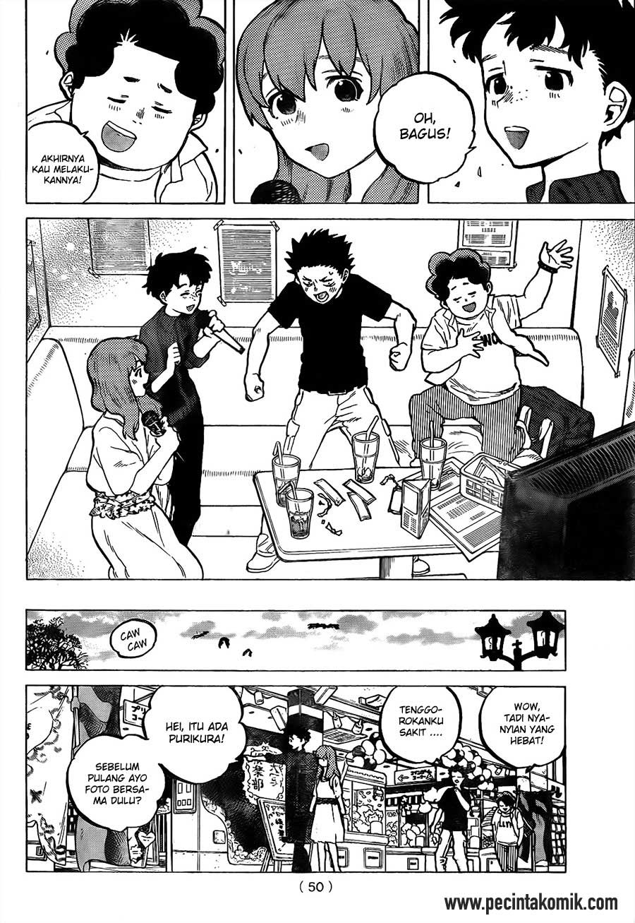 Koe no Katachi Chapter 17 Gambar 15