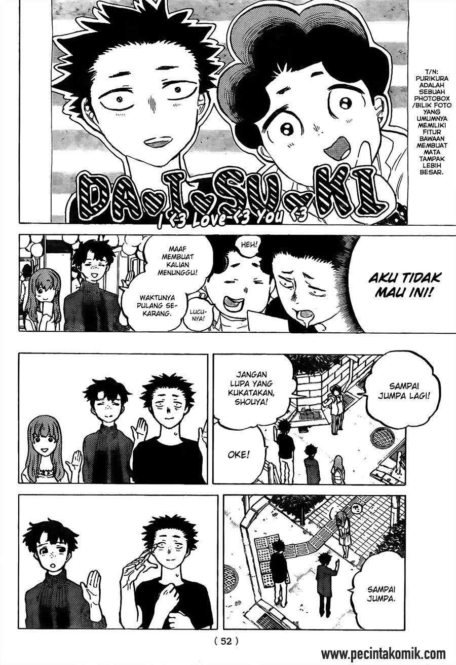 Koe no Katachi Chapter 17 Gambar 17