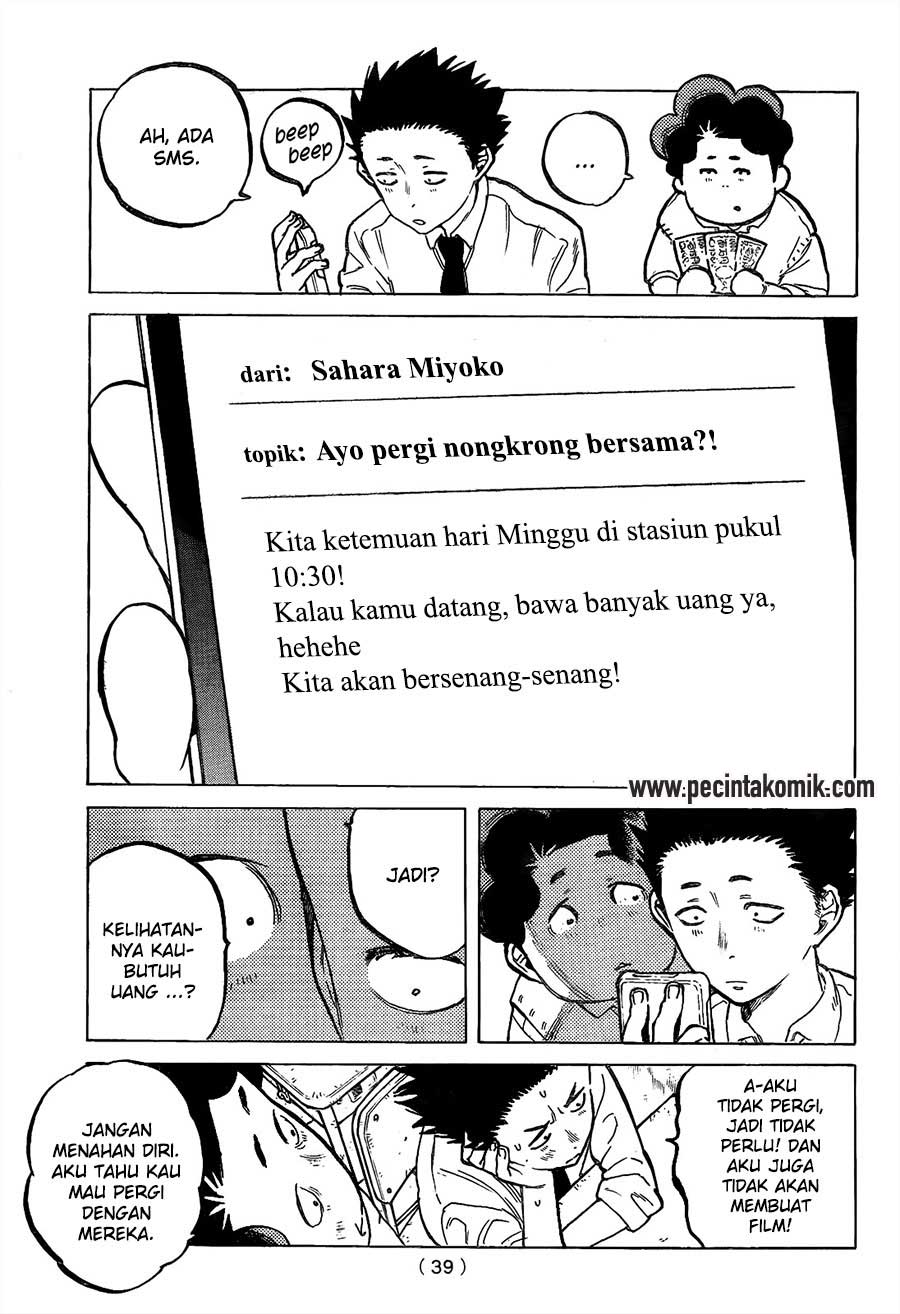 Koe no Katachi Chapter 17 Gambar 4