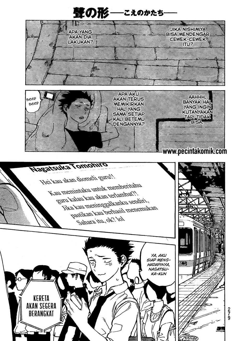 Koe no Katachi Chapter 16 Gambar 8